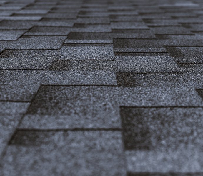 Class 4 impact resistant shingle close up